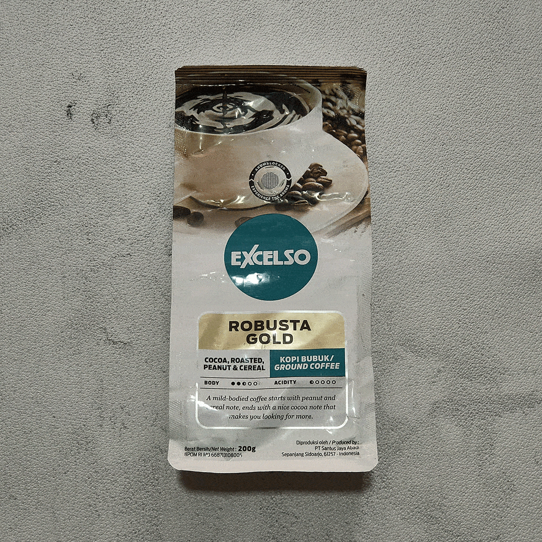 Excelso Robusta Gold Ground Coffee