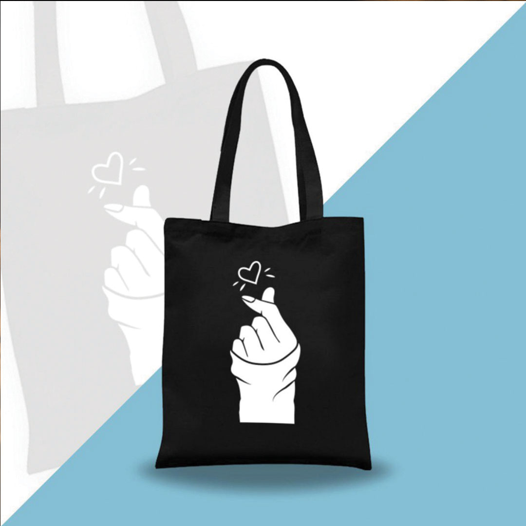 Personalisasi Totebag Hitam - Image 2